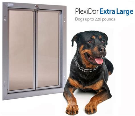 Plexidor Pet Doors: Extra large doors for extra large dogs