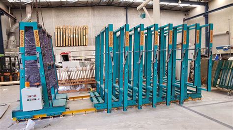 Automatic Storage Rack System Glass Racks Glass Storage Rack Warehouse - China Glass Transport ...