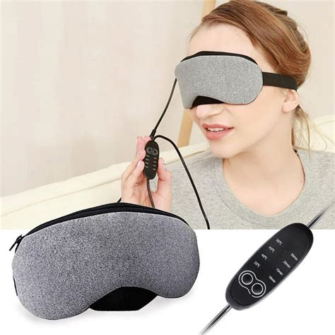 Portable Cold and Hot USB Heated Steam Eye Mask for Sleeping, Eye Puffiness, Dry Eye, Tired Eyes ...