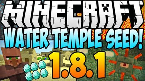 Water Temple Seed 1.8.8/1.8 - Minecraft Seeds- NiceMinecraft.Net