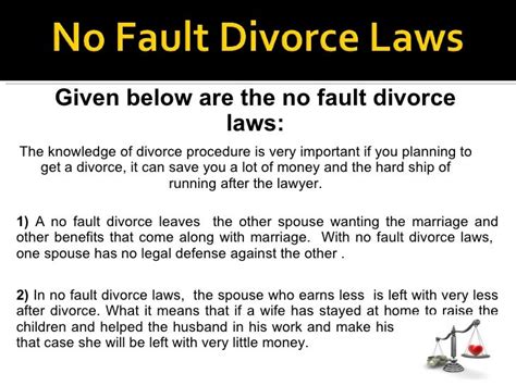 No fault divorce laws edivorcepapers.com