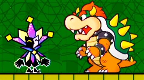 Super Paper Mario - Walkthrough Part 11 No Commentary Gameplay - Blooper & Dimentio Boss Fight ...