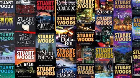 Stuart Woods Books in Order (Stone Barrington, Teddy Fay, Will Lee ...