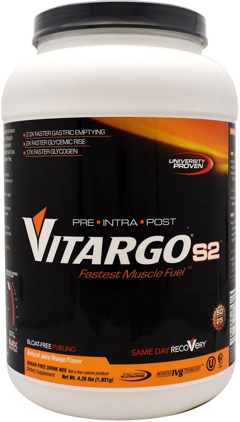 Genr8 Vitargo S2 Muscle Fuel Powder | Academy