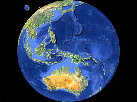 Planet Earth globe animation with country borders, rotation 360 degrees, Freeware - YouTube