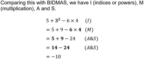 GCSE BIDMAS and BODMAS - Quiz about Order of Operations