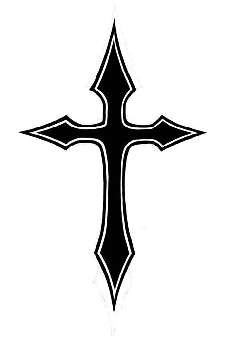 Pix For > Solid Black Cross Tattoo Designs - Cliparts.co | tatoo | Pinterest | Black cross ...