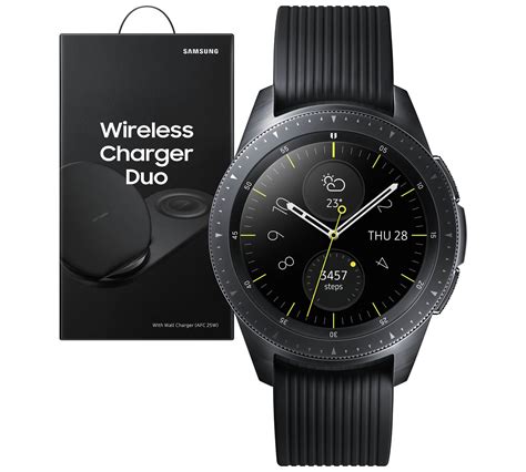 Pre Order Samsung Galaxy 46mm Smart Watch & Get Free Dual Charger Bundle - Silver £299 at Argos ...