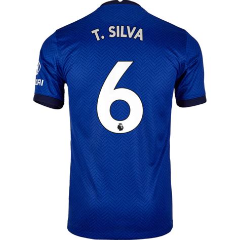 2020/21 Thiago Silva Chelsea Home Jersey - Soccer Master