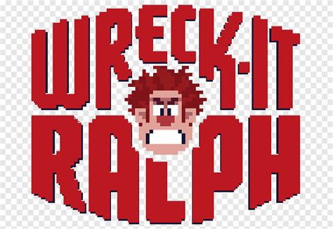 Wreck-it ralph logo disney games marca de videojuegos, wreck it ralph, juego, texto png | PNGEgg