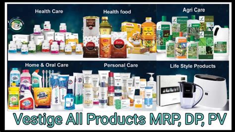 VESTIGE All Products MRP, DP, PV | In Telugu - YouTube