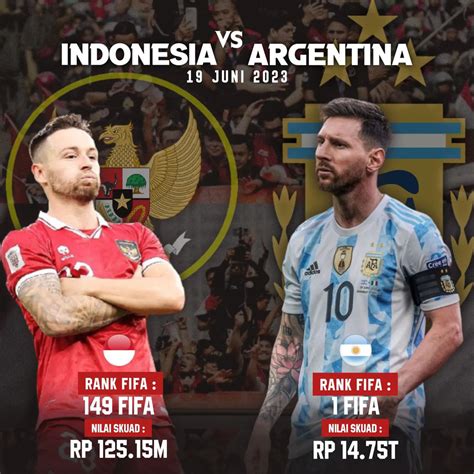 Indonesia Vs Argentina Tiket Beli