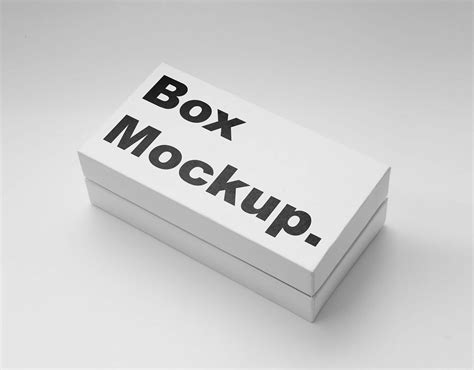 Free Box Mockup (PSD)