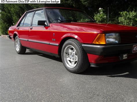 Red Ford Falcon XD ESP 5.8L badge | Ford falcon, Esp, Australian cars