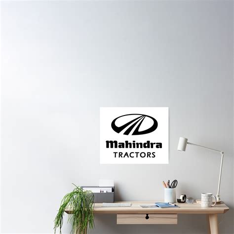 "TRACTOR - "MAHINDRA TRACTORS" LOGO" Poster for Sale by MaxGrant501 | Redbubble