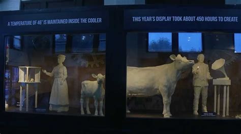 Butter cow sculpture unveiled as Ohio State Fair kicks off Wednesday