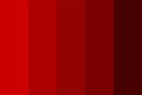 Blood Reds Color Palette