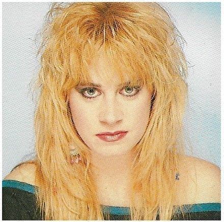 Bangles / Debbi Peterson - Light Blue Background #3 | Magazine Photo | 1986 | Light blue ...