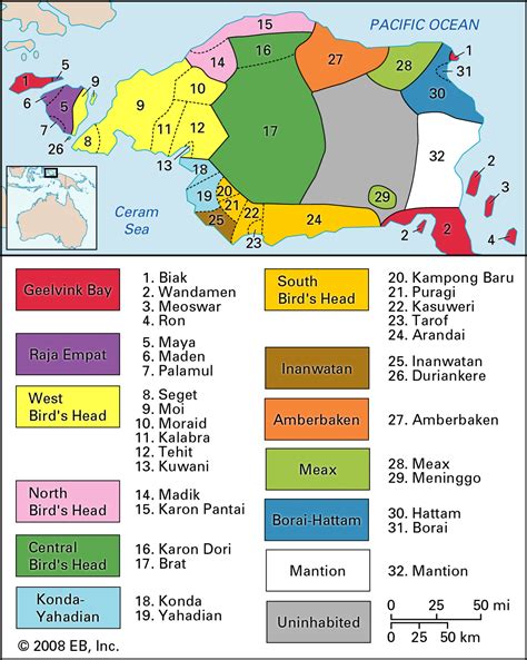 Papua New Guinea Language Map - China Map Tourist Destinations