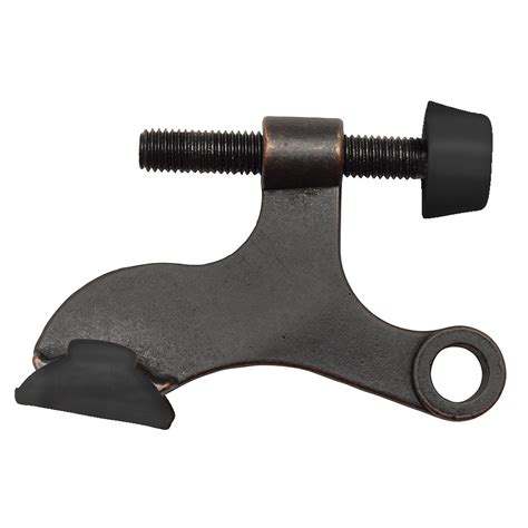 Heavy Duty Oil Rubbed Bronze Hinge Pin Door Stop - DoorCorner.com