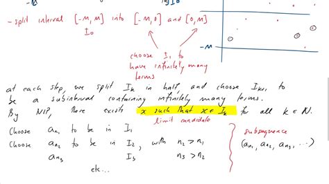 8.1 The Bolzano-Weierstrass Theorem - YouTube