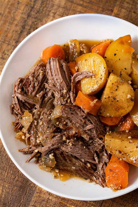 Slow Cooker Rump Roast Recipe - Dinner, then Dessert