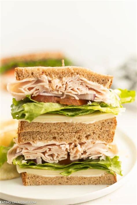 Best Turkey Sandwich Recipe - Eating on a Dime