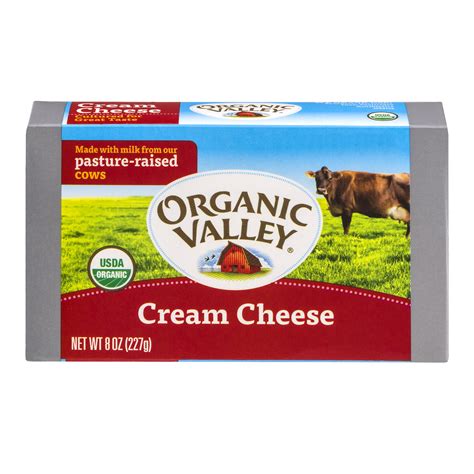 Organic Valley Organic Cream Cheese, 8 Oz. - Walmart.com - Walmart.com