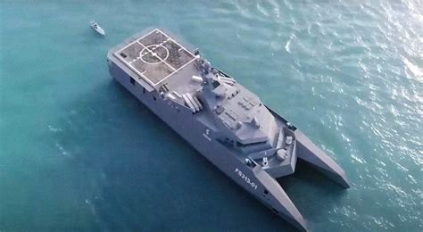 The Shahid Soleimani Missile Boat/Corvette With a Catamaran Design Has ...