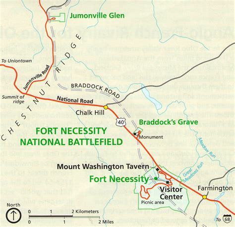 Fort Necessity National Battlefield | PARK MAP