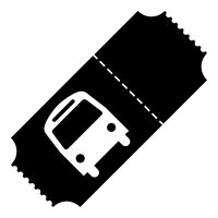 Bus Ticket Icon - Free PNG & SVG 82130 - Noun Project