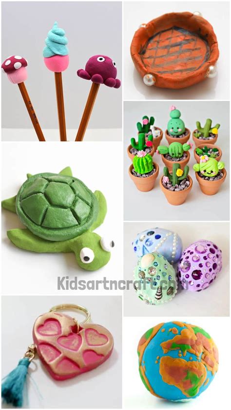 Air Dry Clay Crafts To Sell | Clay crafts air dry, Easy crafts for kids, Spring crafts for kids