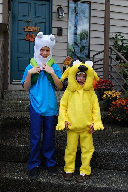 adventure time costumes jake and finn | Adventure time halloween ...