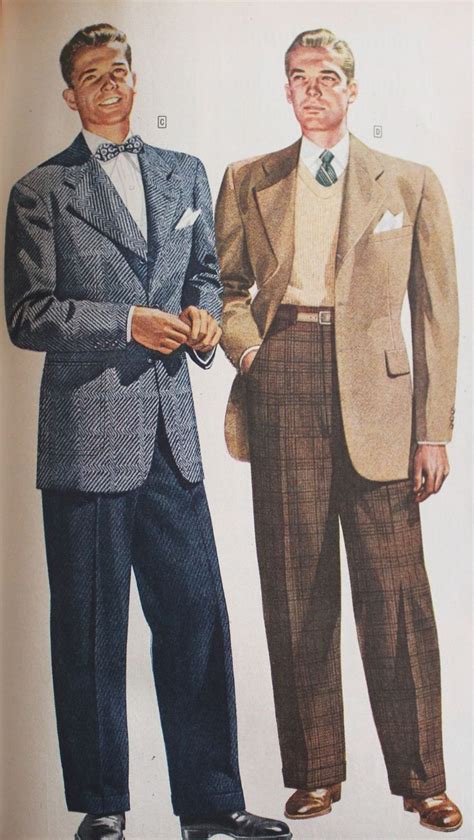 1940s outfit in films | 1940s mens fashion, Vintage mens fashion, Mens outfits