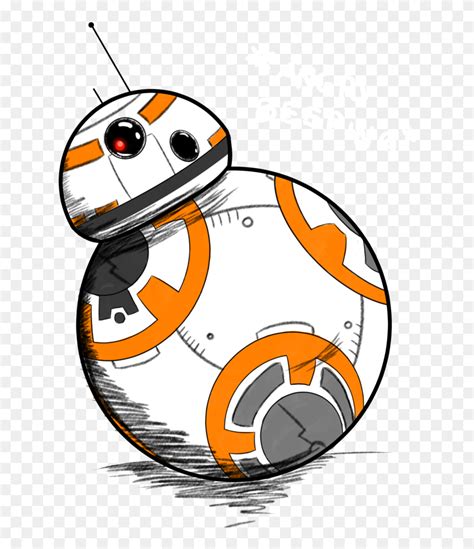 Download Bb-8 Drawing Star Wars Clip Art - Bb8 Star Wars Cartoon - Png Download (#5732215 ...