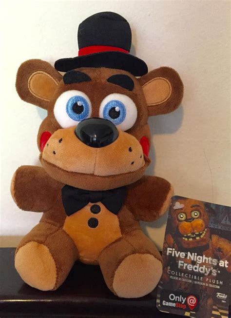 Five Nights Freddys Toy Freddy Gamestop Exclusive Plush Fnaf Plushie ...