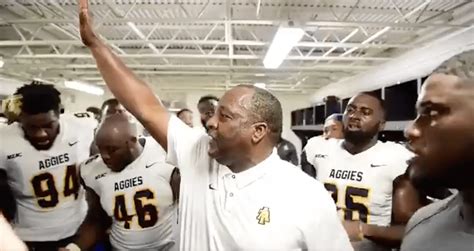 N.C. A&T coach to team after win: ‘Tell them to bring me my money’ - (Video)