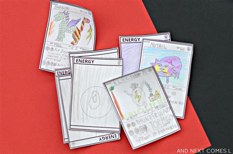 DIY Pokemon Cards {Free Printable Template} | And Next Comes L