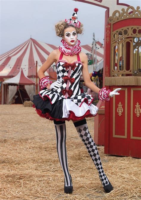 Fashion Fancy Dress Costumes | Circus costume, Clown costume, Halloween ...