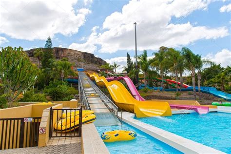 Water park slides Stock Photo by ©manams 27457057