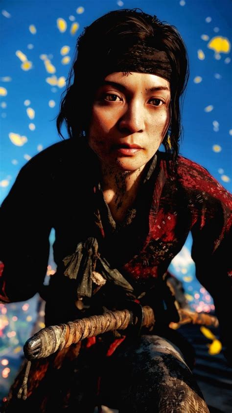 Yuna | Ghost of Tsushima | Ghost of tsushima, Tsushima, Sakai