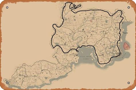 What happened to the rest of the map in RDR1 | Fandom