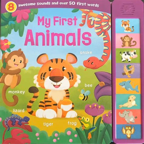 Phonics Animal Sounds Book | My First Animals ( Phase 1)