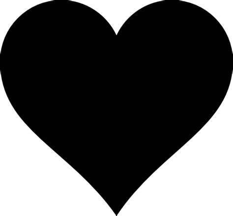 Heart Silhouette Images at GetDrawings | Free download