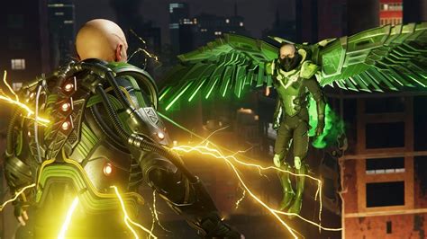 Spider-Man PS4: Vulture and Electro Boss Fight - YouTube