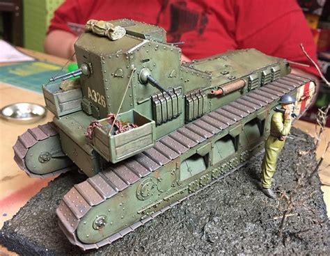 1/35 Takom WWI Whippet Tank by Bard Fleistad at the Panhandle Armor ...