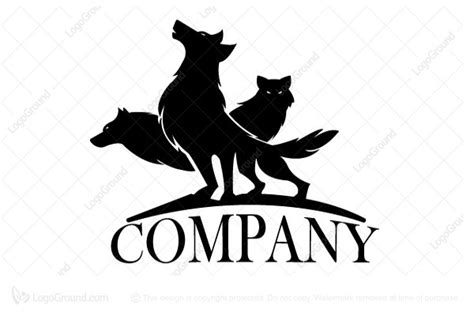 Wolf Pack Logo Design