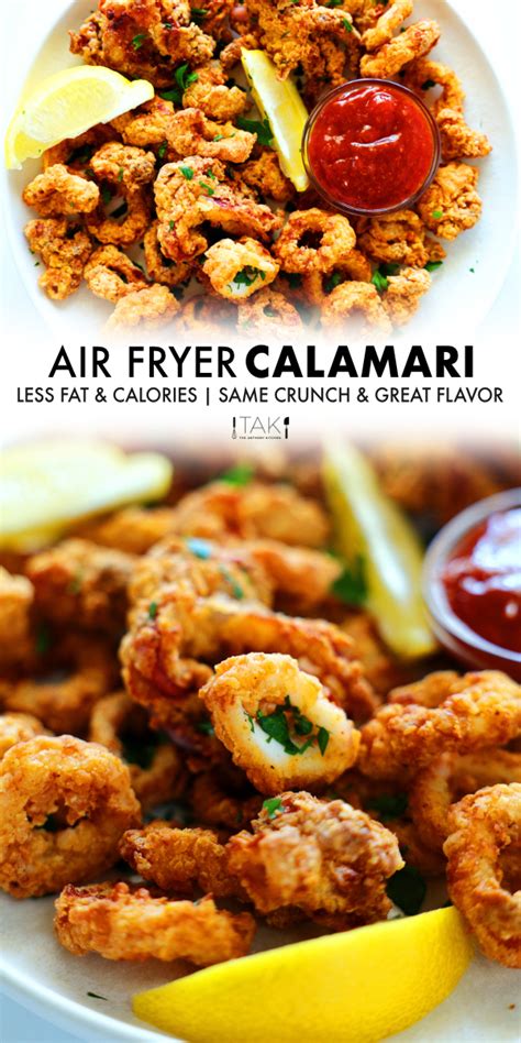 Easy Air Fryer Calamari Recipe - The Anthony Kitchen