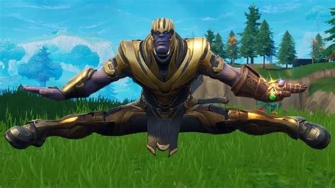 There is Thanos in Fortnite Where You Can Make The Mad Titan DANCE