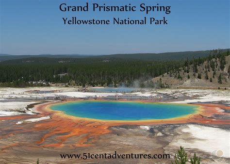 51 Cent Adventures: Two ways to view the Grand Prismatic Spring - Yellowstone National Park